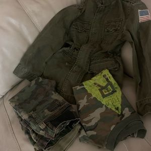 Size 5t polo outfit with matching jacket